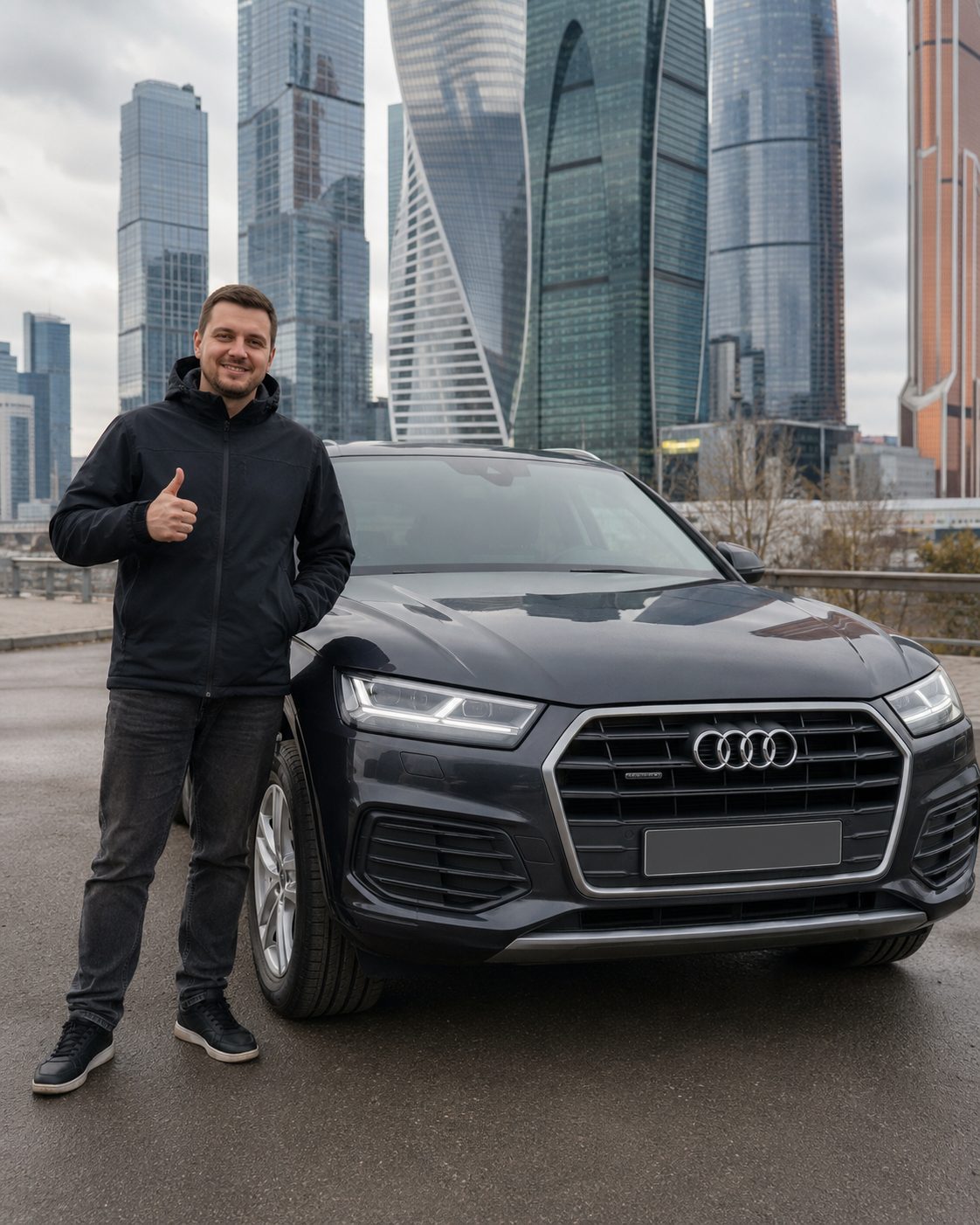 Видеоотзыв клиента о доставке Audi из Германии